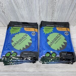 22x shhWACK Neoprene Pickleball Paddle Cover Zip Up Size Large Reduce Noise NEW